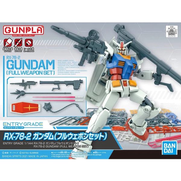 ENTRY GRADE RX782 GUNDAM FULL WEAPON SET Online