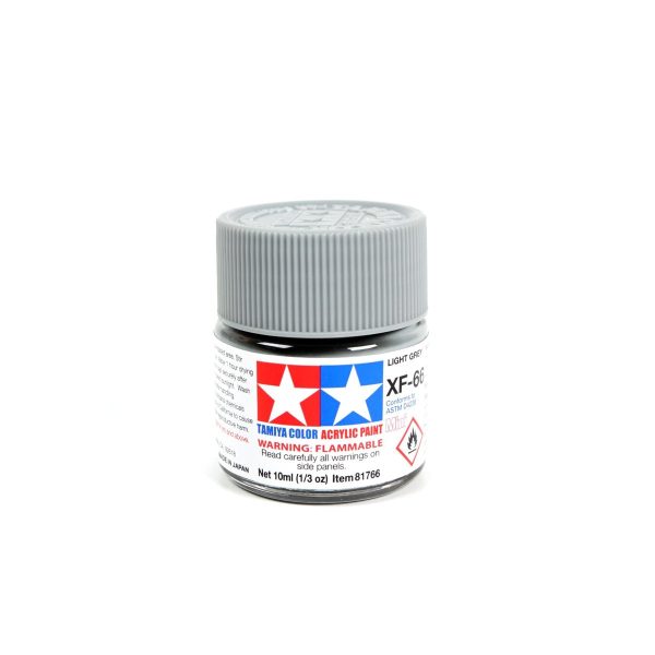 Acrylic Matt Light Grey 10ml Cheap