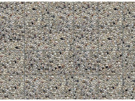 HO Wall Card Exposed Aggregate Concret For Discount