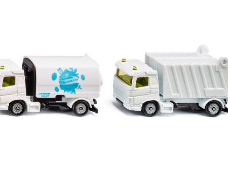 Municipal Set Road sweeper + garbage truck on Sale