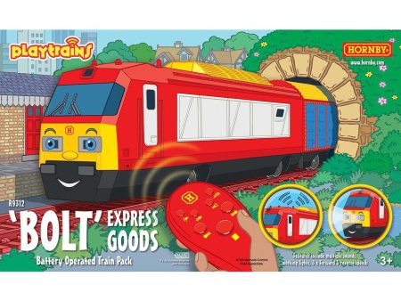 OO BOLT EXPRESS GOODS BATTERY OPERATED TRAIN PACK Sale