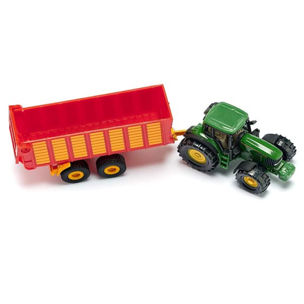 John Deere with Silage Trailer Online