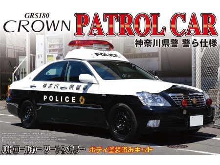 1 24 18 CROWN POLICE CAR KANAGAWA PREFECTURAL POLICE PATROL SPECIFICATIONS (TOYOTA) Online Sale