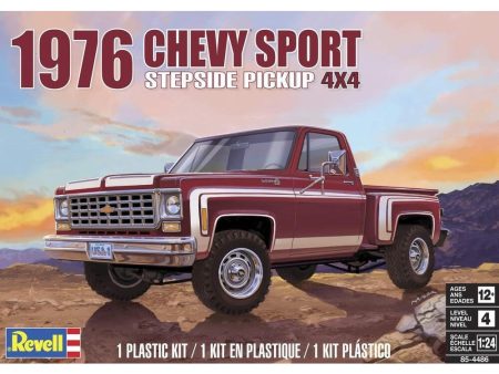 1 24 1976 Chevy Sport Stepside Pickup 4x4 Online Hot Sale