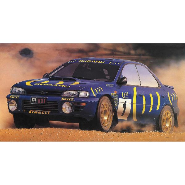 1 24  SUBARU IMPREZA   1994 HONG KONGBEIJING RALLY WINNER Supply