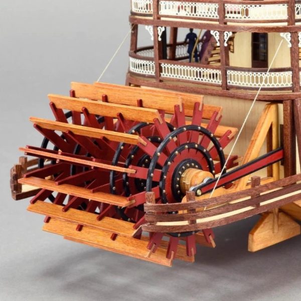 20515 1 80 King of the Mississippi 2021 Wooden Ship Model Online Sale