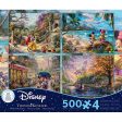 500pc Kinkade Disney 4In1 S6 Online