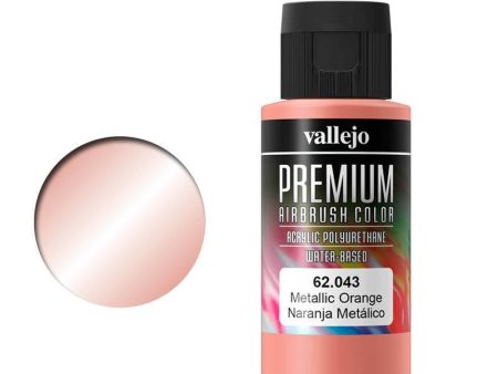 62043 Premium Colour Metallic Orange 60 ml Acrylic Airbrush Paint Discount