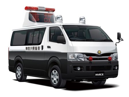 1 24 TOYOTA TRH200V HIACE Patrol Car 07 Online