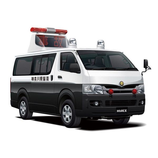 1 24 TOYOTA TRH200V HIACE Patrol Car 07 Online