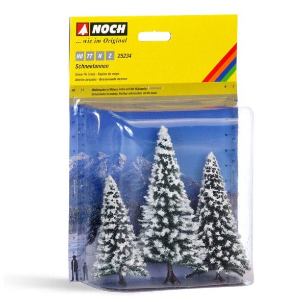 HO Snow Fir Trees   3 For Cheap