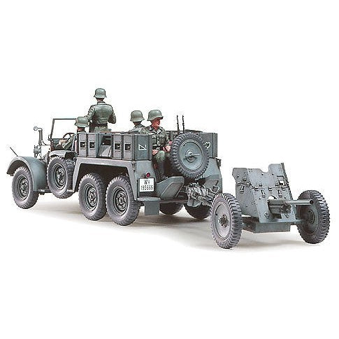 1 35 Krupp Protze 1Ton (6x4) Kfz.69 Towing Truck with 3.7cm Pak For Discount