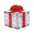 3D Red Ribbon Gift Crystal Puzzle Cheap