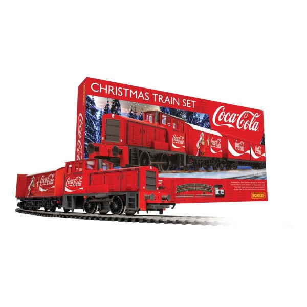 OO CocaCola Christmas Train Set on Sale