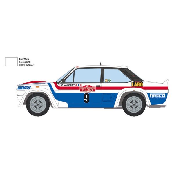 1 24 FIAT 131 Abarth 1977 Sanremo Rally Winner Sale