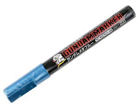 Gundam Marker Metallic Blue Hot on Sale