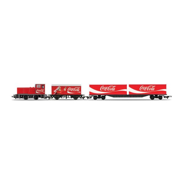 OO CocaCola Christmas Train Set on Sale