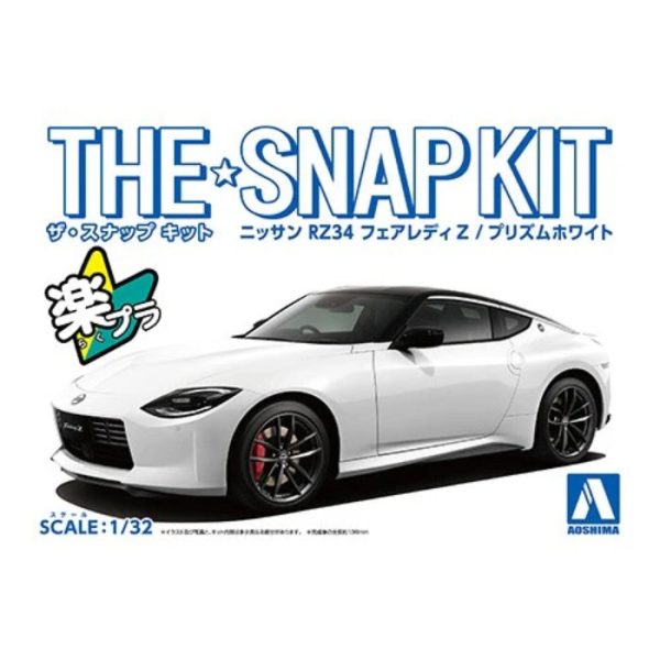 1 32 SNAP NISSAN RZ34 FAIRLADY Z (Prism White) For Discount