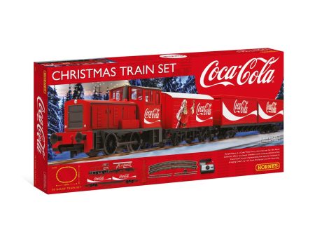 OO CocaCola Christmas Train Set on Sale