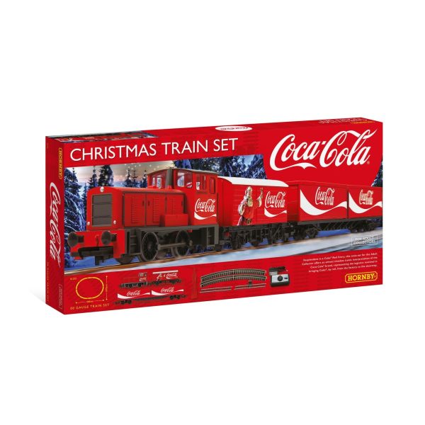 OO CocaCola Christmas Train Set on Sale