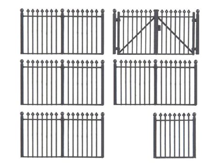 HO Iron Fence Online Hot Sale