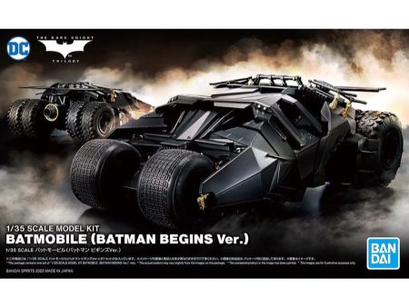 1 35 SCALE MODEL KIT BATMOBILE BATMAN BEGINS Ver. on Sale