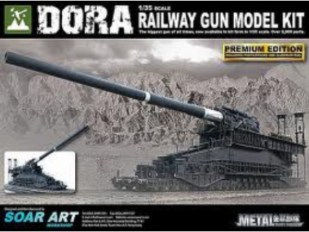 1 35 Dora Railway Gun Plastic Model Kit For Cheap