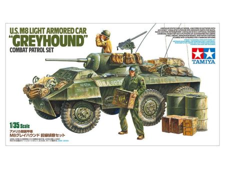 1 35 US M8 Light Armored Car   Greyhound   Combat Patrol Set Sale