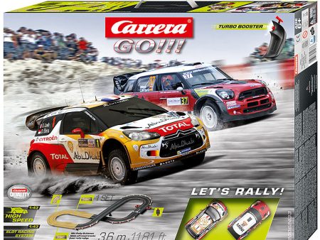 GO! Lets Rally WRC Slot Car Set Sale