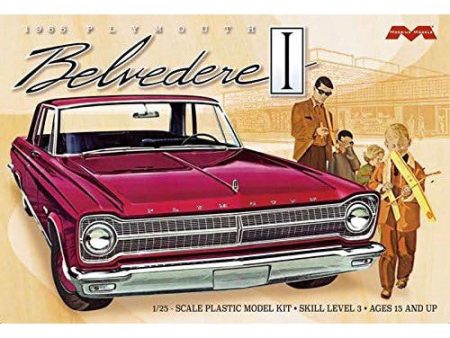 1 25 1965 Plymouth Belvedere Plastic Model Kit Online Sale