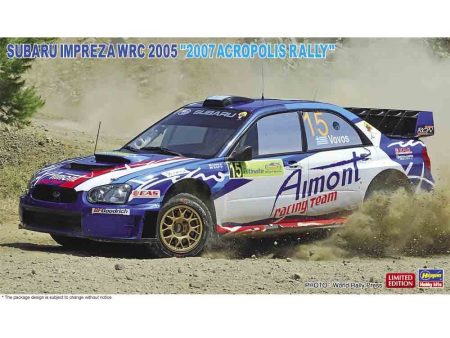 1 24  SUBARU IMPREZA WRC 2005    2007 ACROPOLIS RALLY Sale