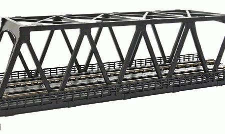 HO N Dbl Truss Bridge 9.75Blk For Sale