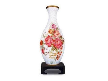 British Roses Puzzle Vase Cheap