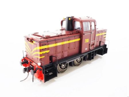 HO NSWGR 71 Class 7101 Indian Red  DCC For Cheap