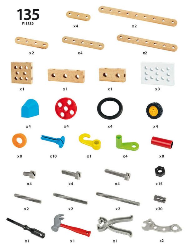 Construction Set 136 pcs Fashion