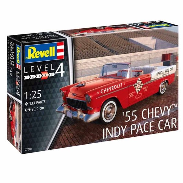 1 25 1955 Chevy Indy Pace Car Online Sale