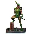 Green Arrow Mini Patina Statue Discount