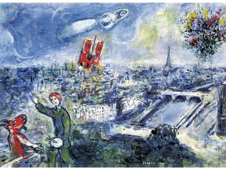 1000pc Chagall Le Bouquet De Paris Discount