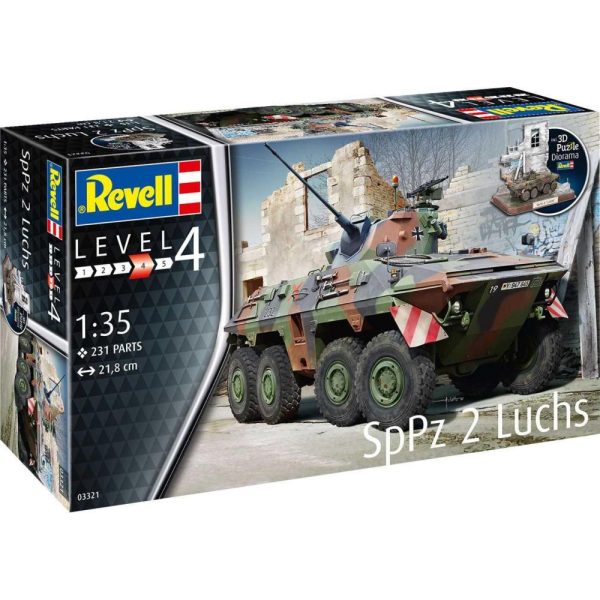 1 35 SpPz2 Luchs and 3D Puzzle Diorama on Sale