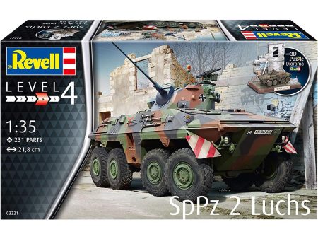 1 35 SpPz2 Luchs and 3D Puzzle Diorama on Sale