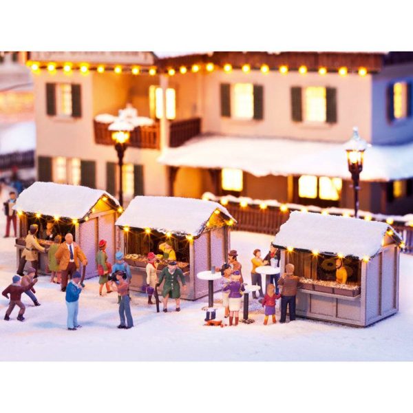 HO Christmas Market Stalls Discount